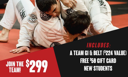 {Train for the Rest of the Year - $299 + FREE Gi + $50 Gift Card}